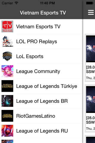 Vietnam Esports TV - náhled