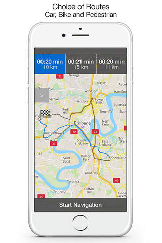 Ireland Offline Maps and Offline Navigation - náhled