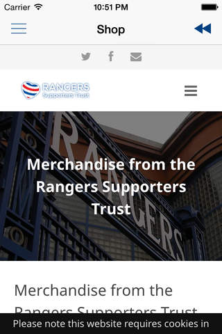 RST - The Rangers Supporters Trust - náhled