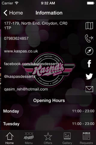 Kaspas App - náhled