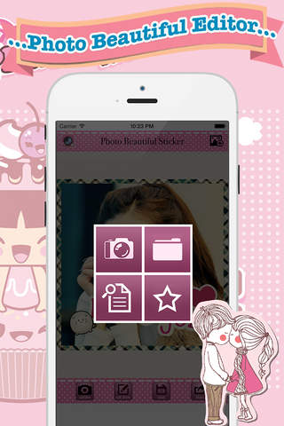 Beautiful Sticker - photo editor camera plus for y - náhled