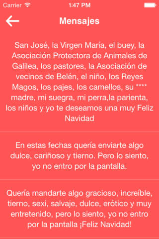 Feliz Navidapp - náhled