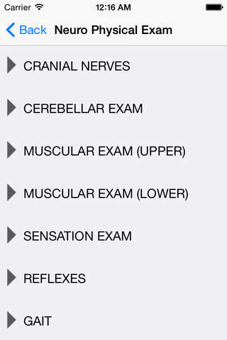 Neurology Exam Tools - náhled