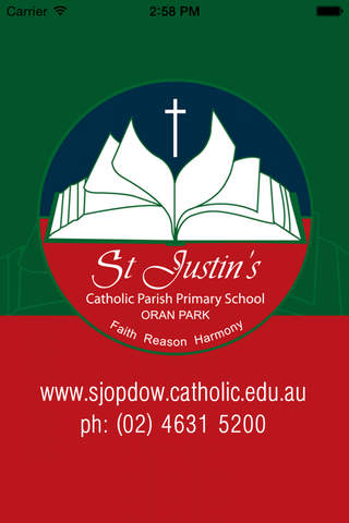 St Justin's Catholic Primary School - Skoolbag - náhled