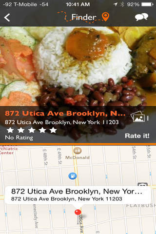 Caribbean Food Finder - náhled