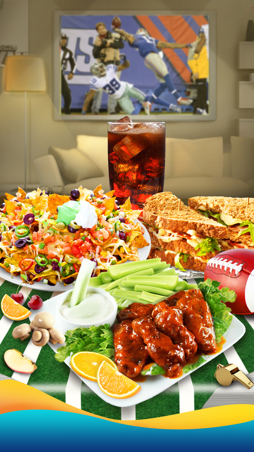 superbowl party - football food for crazy sports kids!