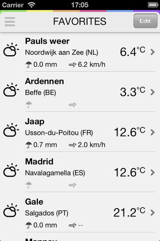 HomeWizard Weather - náhled