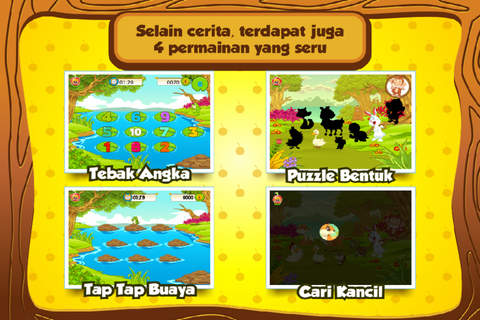 Cerita Anak: Kancil dan Buaya - náhled