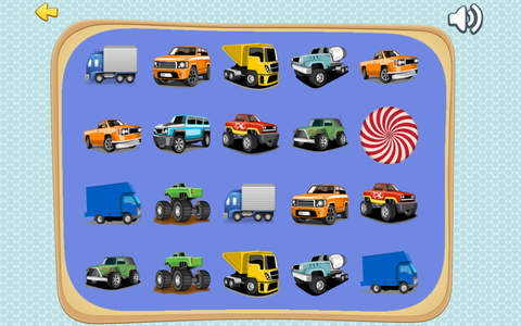 Best Fantasy Truck For Children Matching Cards Gam - náhled