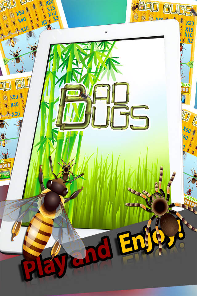 bad bugs free - hit the jackpot with bug-s & insect-s slots