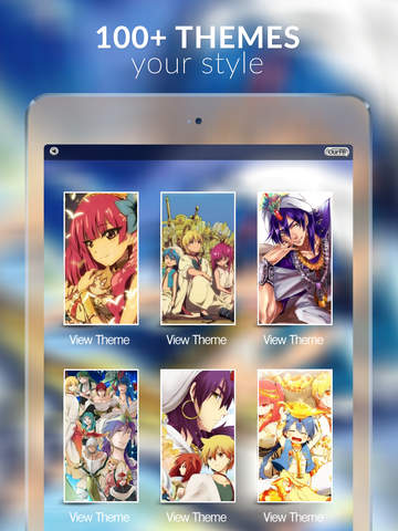 Manga & Anime Gallery : HD Wallpapers Themes and Backgrounds in Magi Fan Edition screenshot 5