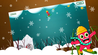 Monster Ski : The Winter Skiing Forest Creature - Gold screenshot 2