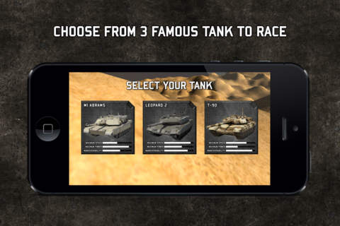 Tank Racing Simulator: M1A2 Abrams vs Leopard vs T - náhled