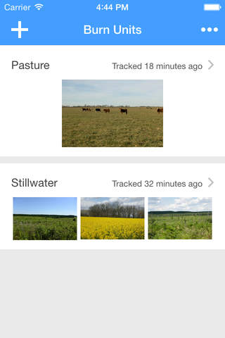 RxBurnTracker - náhled