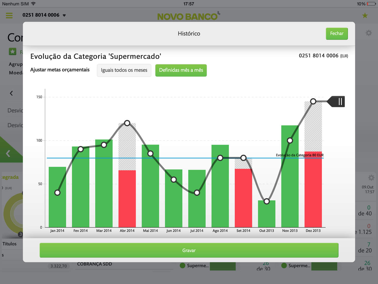 应用截图 ipad a nbapp é uma aplicao do novo banco concebida e