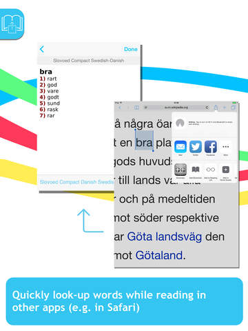 Swedish <-> Danish Slovoed Compact dictionary screenshot 8