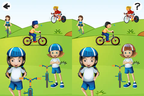 A Bicycle ride: learning game for children with cy - náhled