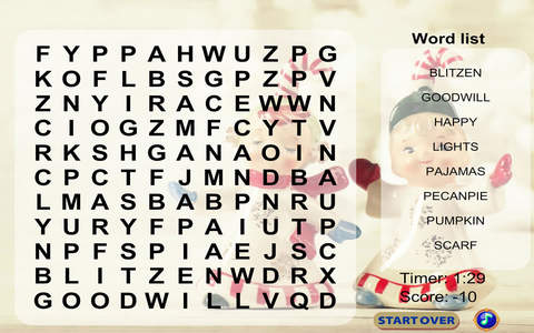 Holiday Word Search Free - náhled