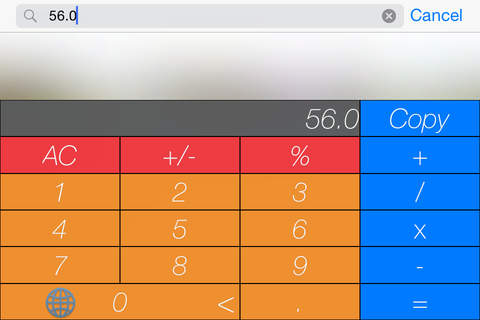 KeyCalc - Keyboard Calculator - náhled