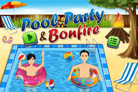 Pool Party & Bonfire - BBQ cooking adventure & che - náhled