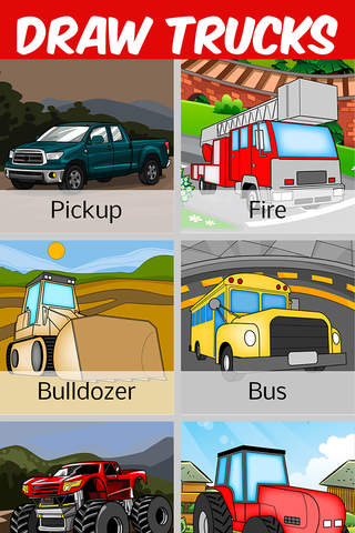 How to Draw Trucks - náhled