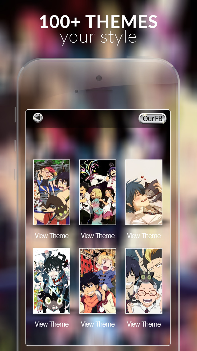 Manga & Anime Gallery : HD Wallpapers Themes and Backgrounds in Blue Exorcist  Edition screenshot 2