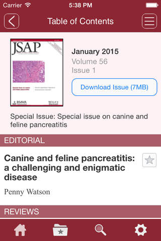 Journal of Small Animal Practice - náhled
