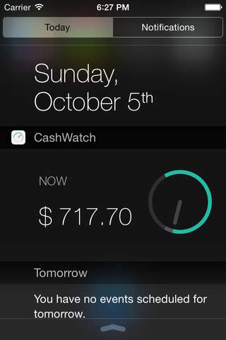 CashWatch - náhled