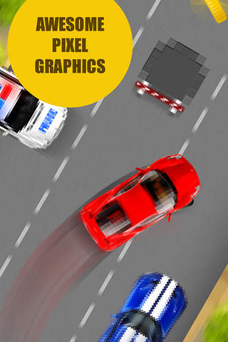 Pixel Traffic - best one tap 8 bit style game - náhled