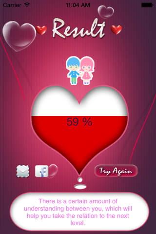 LoveOMeter - náhled