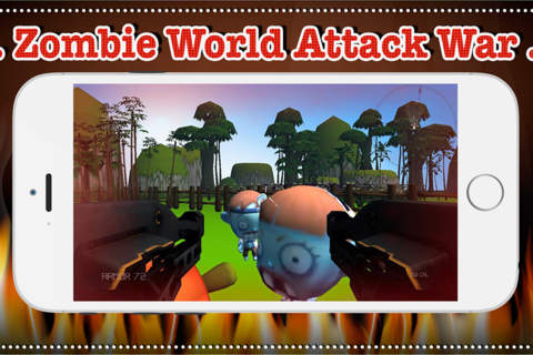Zombie World Attack War - cool game adventure stra - náhled