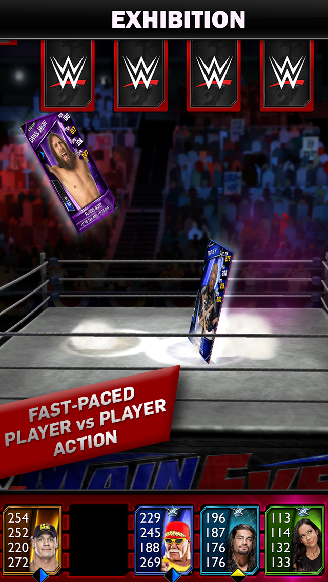 WWE SuperCard - Battle Cards screenshot 2