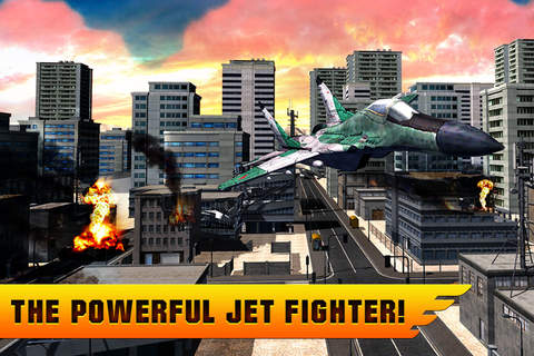 Jet Fighter City Attack - náhled