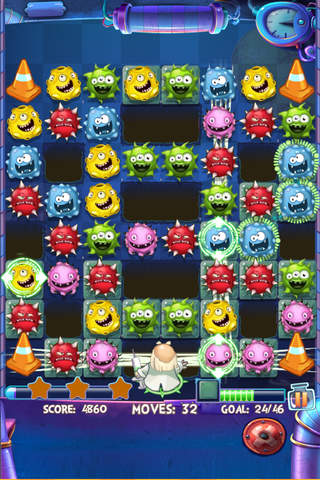 Crazy Doctor VS Weird Virus Free - A cool matching - náhled