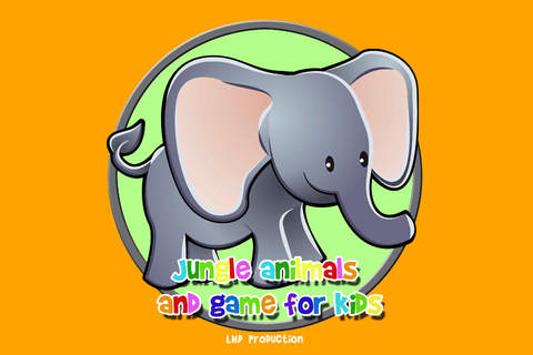 jungle animals and game for kids - free game - náhled