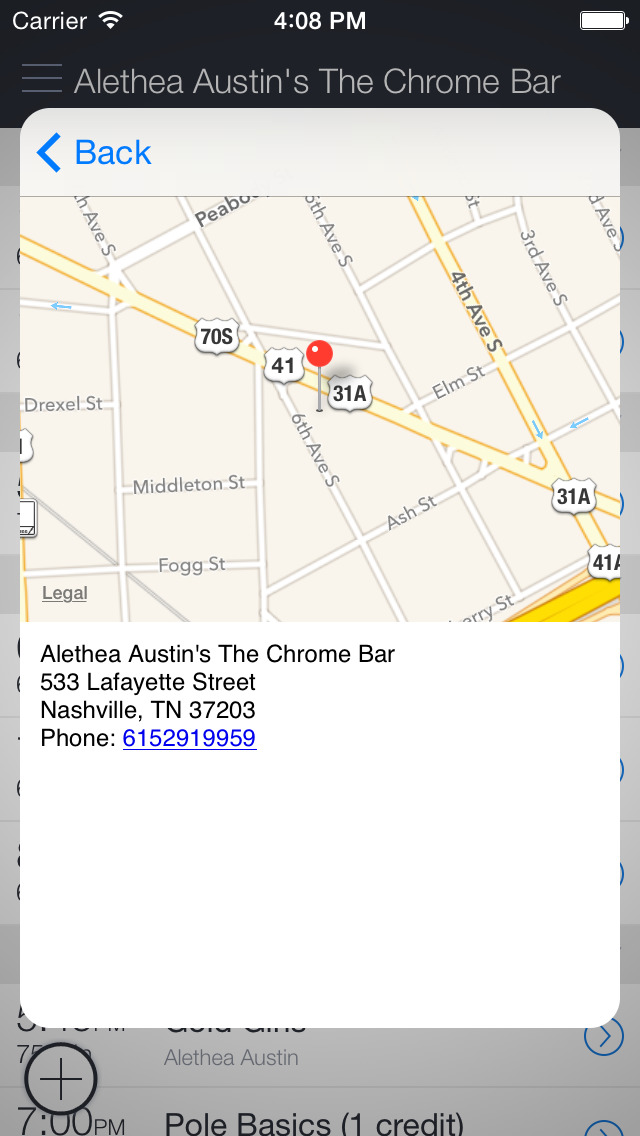 Alethea Austins The Chrome Bar Pole Dance Studio screenshot 3