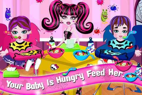 NewBorn Twins Monster Sister free girls games - náhled