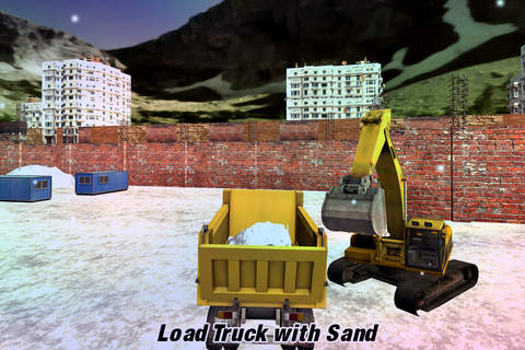 Extreme Snow Excavator Tractor Simulator 3D Game – - náhled