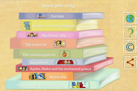 Stories in five languages - náhled