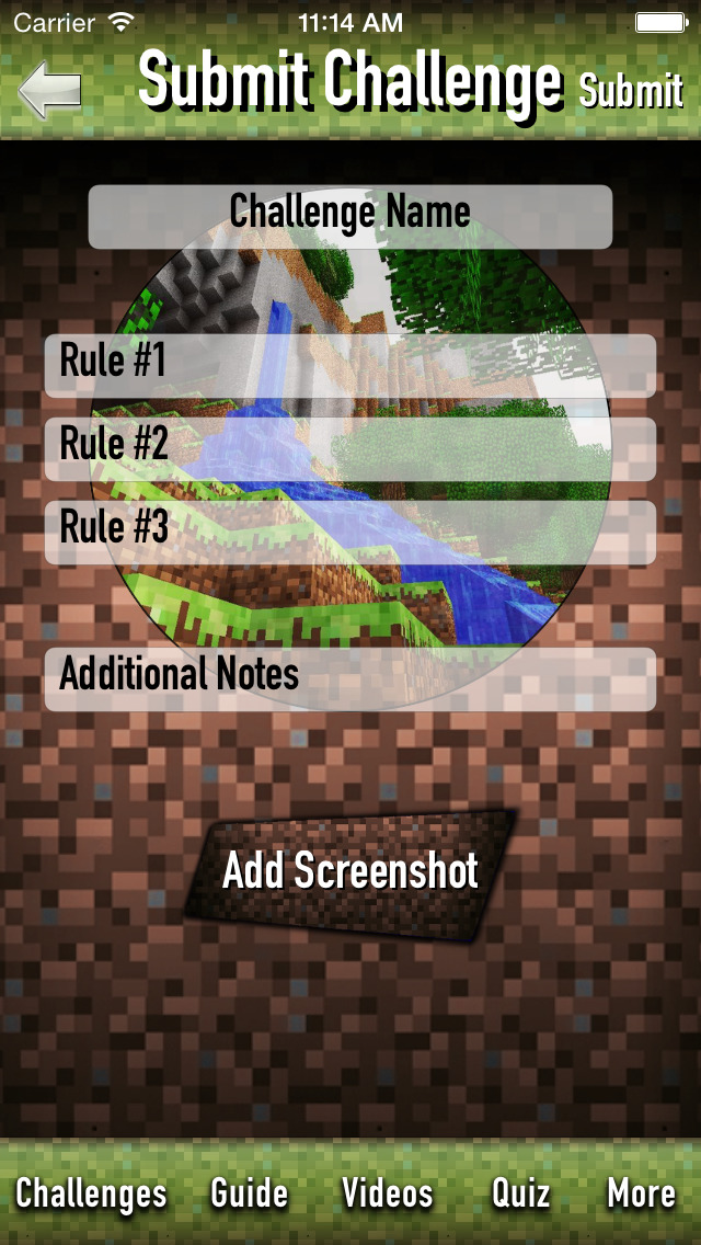 Challenge Games for Minecraft screenshot 1