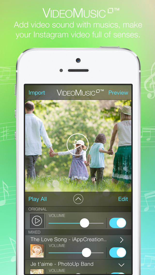 Video Background Music Square - Create Insta Video Music by Add and Merge  Video and Song Together for Instagram | Apps | 148Apps