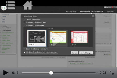Overview of Blackboard Learn - náhled