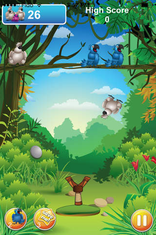 Papi Rico Bird: Blue Parrot Sling-shot Adventure i - náhled