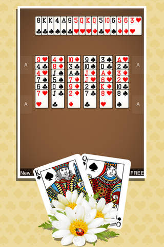 Flower Garden Solitaire Free Card Game - náhled