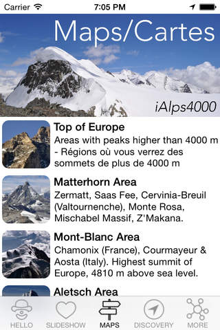 iAlps4000 - Around the highest peaks - náhled