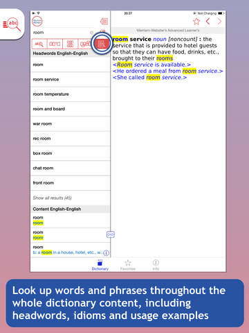 Merriam-Webster's Advanced Learner's English Dictionary screenshot 7