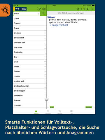 Brockhaus WAHRIG Synonymwörterbuch screenshot 5