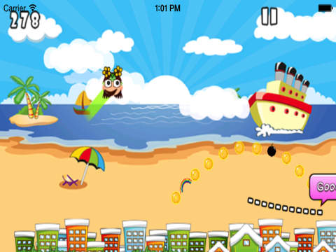 Princess Jump Pro : Fashion Girl Have Fun On The Beach screenshot 8