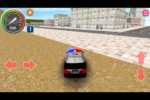 Simulator Driver COP Car 3D - náhled