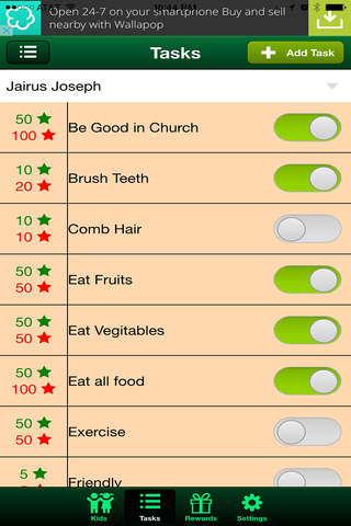 Rewards 4 Kids: Smart Reward Tracker - náhled